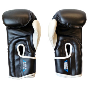 BLACK ALPHA MUAY THAI BOXING GLOVES - DUO GEAR UK