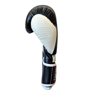 BLACK ALPHA MUAY THAI BOXING GLOVES - DUO GEAR UK