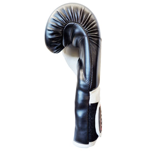 BLACK ALPHA MUAY THAI BOXING GLOVES - DUO GEAR UK