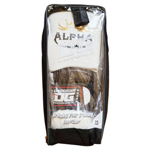 WHITE ALPHA MUAY THAI BOXING GLOVES - DUO GEAR UK