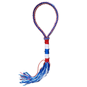 TRADITIONAL WEAVE MUAY THAI MONGKOL (Set) RED WHITE BLUE - DUO GEAR UK