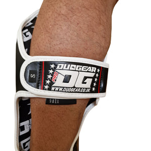 BLACK ALPHA MUAY THAI SHIN & INSTEP PROTECTORS - DUO GEAR UK