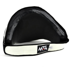 BP2 MTG PRO WHITE LEATHER BELLY PAD