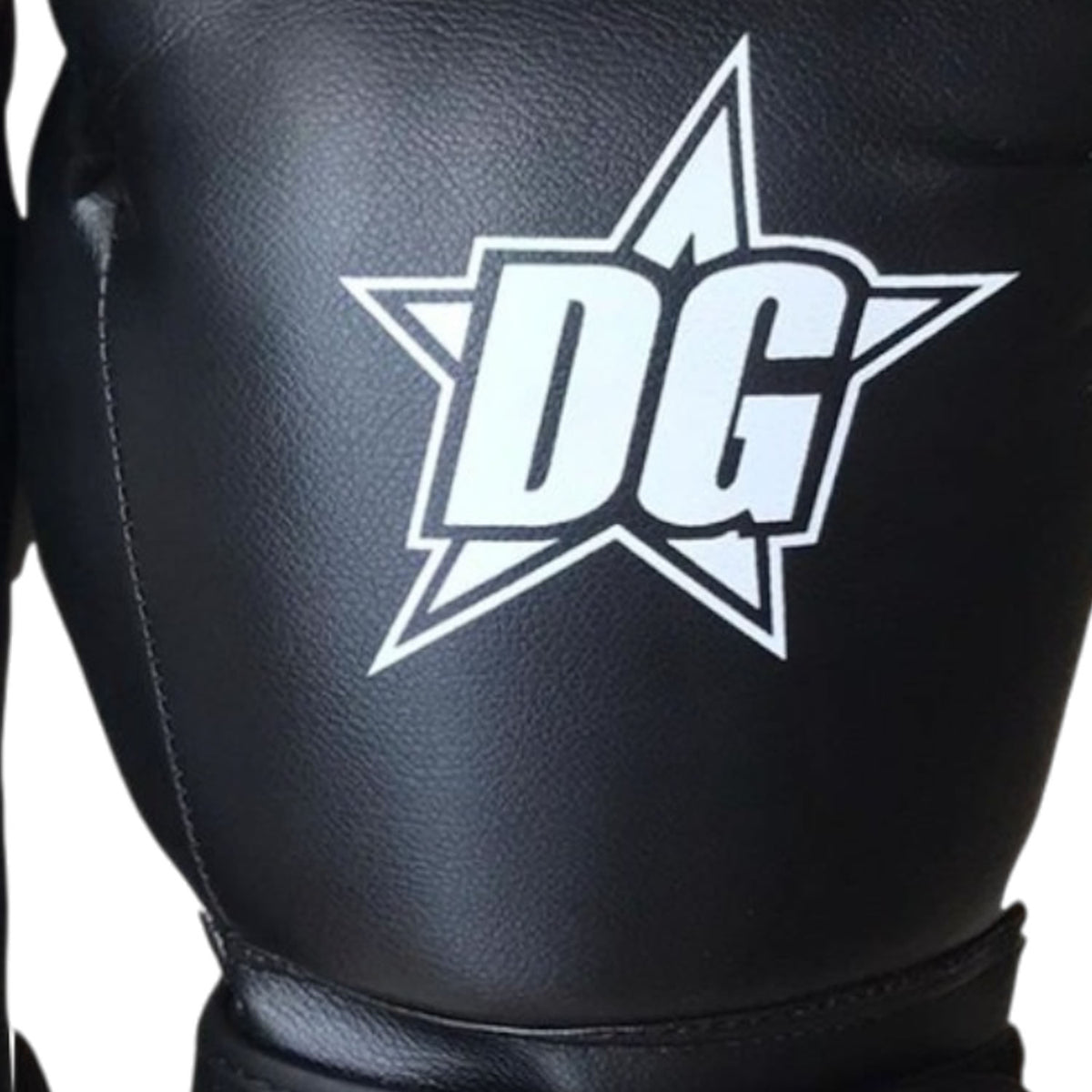 BLACK MUAY THAI BOXING GLOVES DG STAR