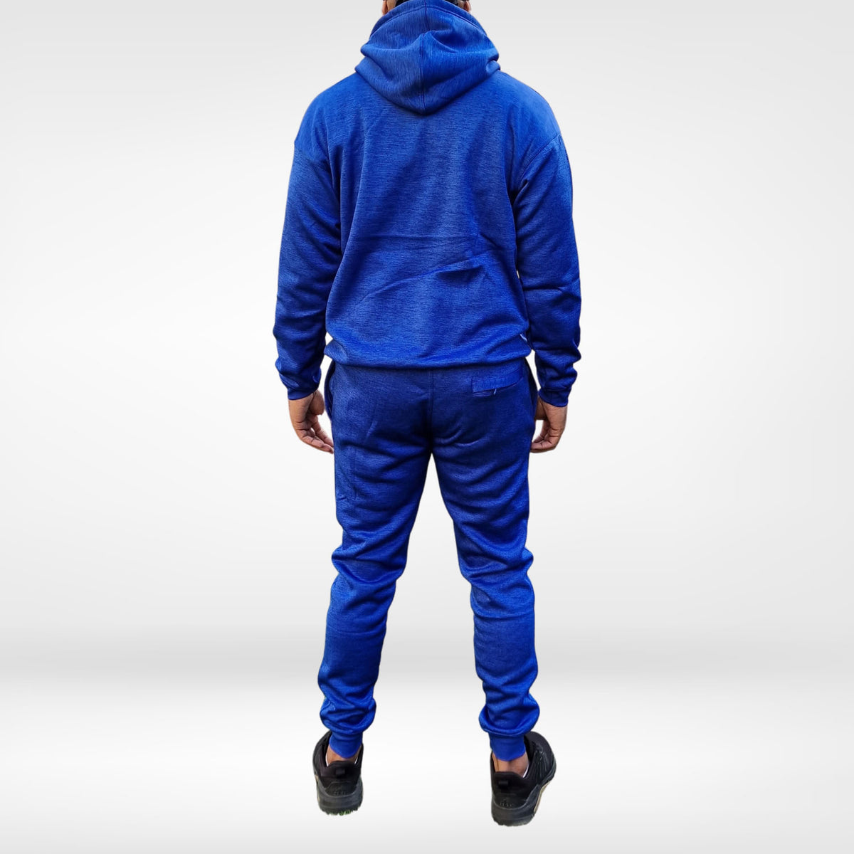 ROYAL BLUE POLYESTER FLEECE TRAINING & CASUAL JOGGING SUIT
