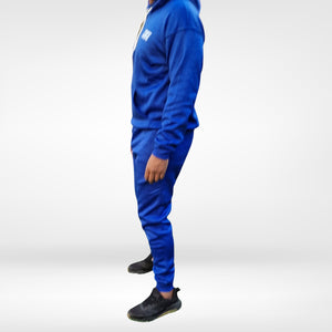 ROYAL BLUE POLYESTER FLEECE TRAINING & CASUAL JOGGING SUIT