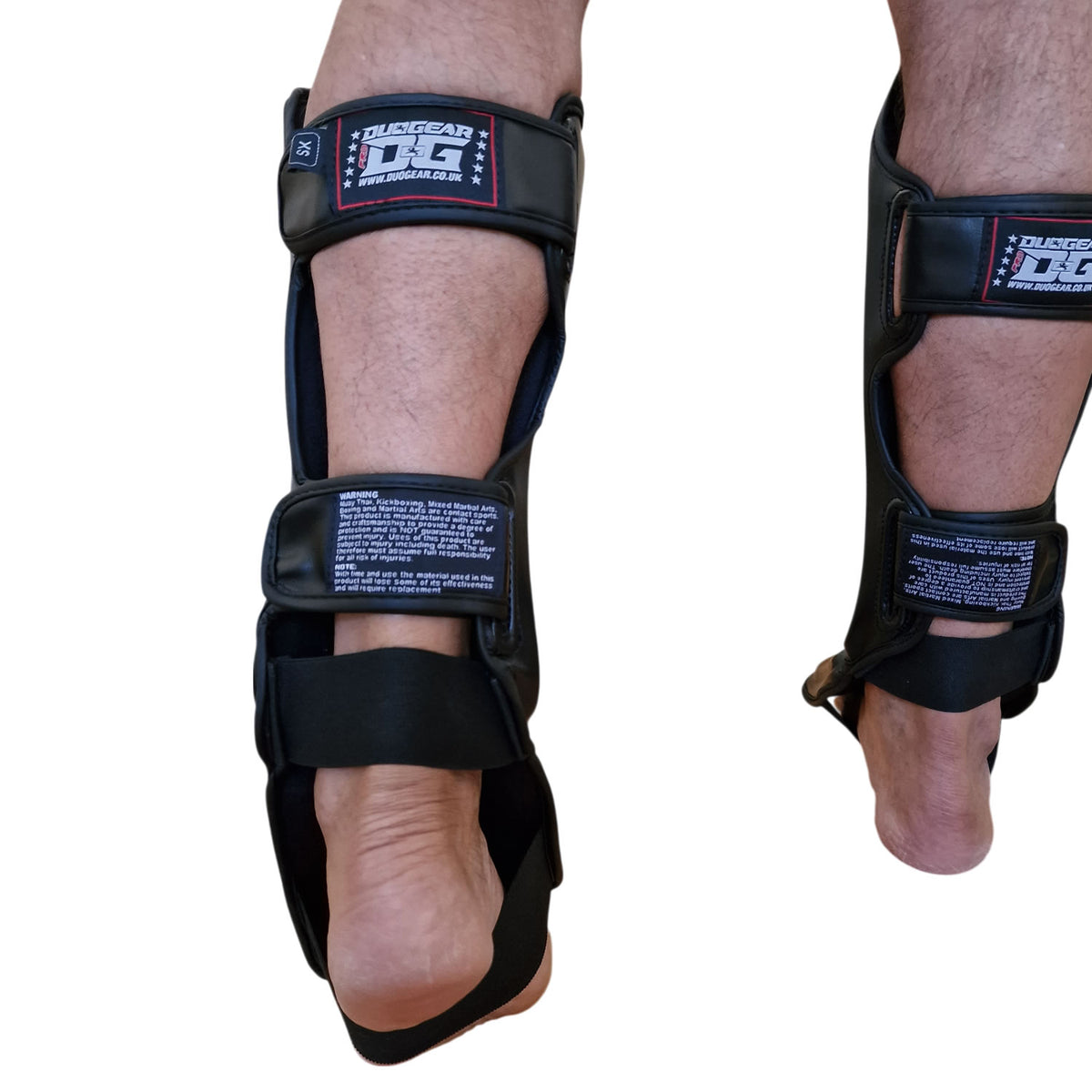 BLACK MUAY THAI SHIN & INSTEP PROTECTORS THAIGER25