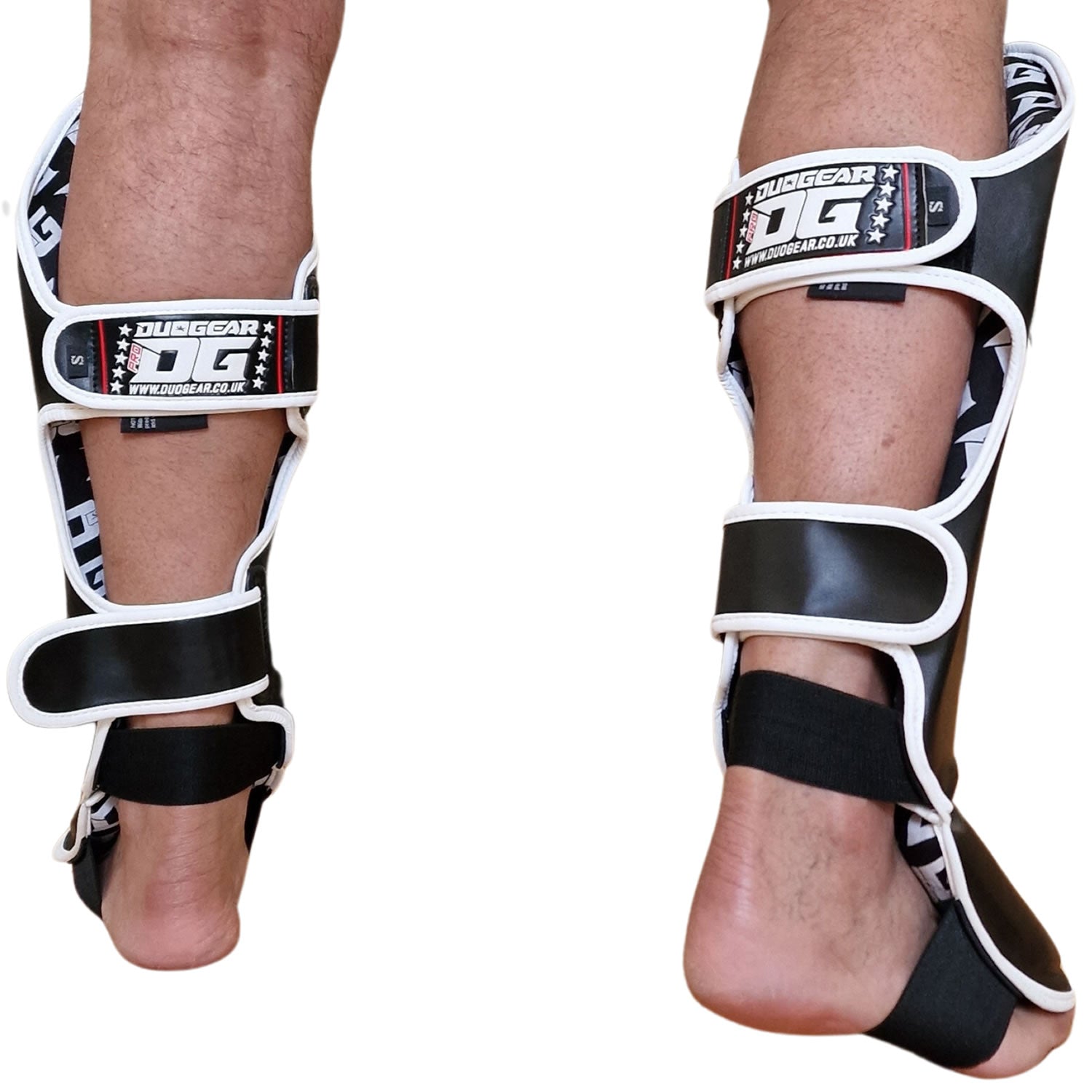 BLACK ALPHA MUAY THAI SHIN & INSTEP PROTECTORS