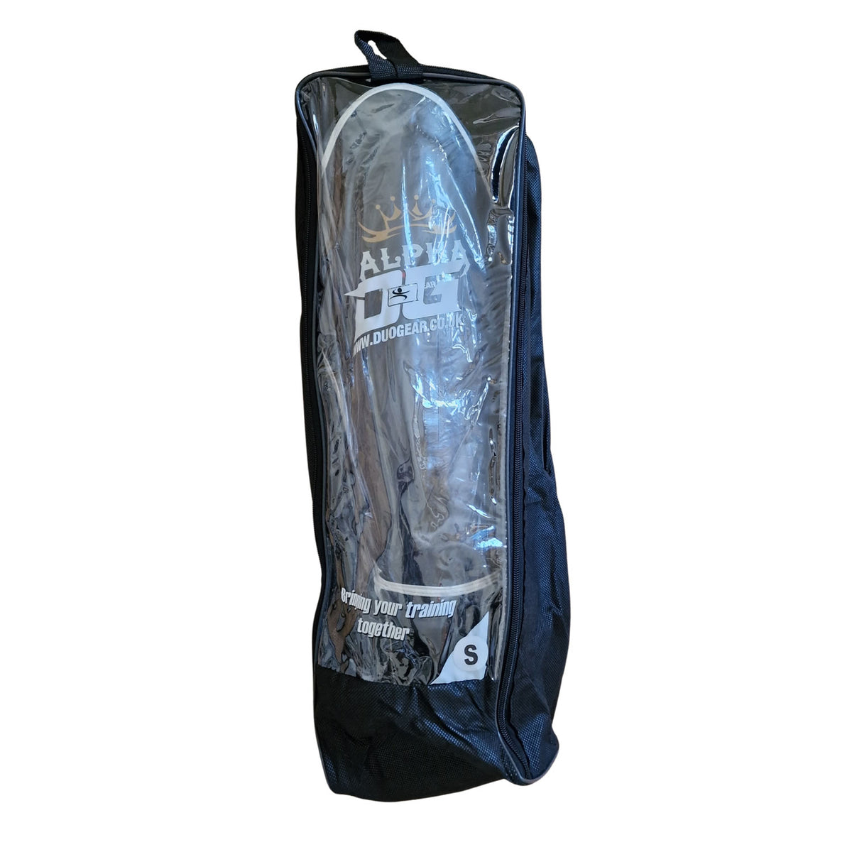 BLACK ALPHA MUAY THAI SHIN & INSTEP PROTECTORS