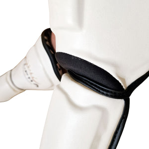 WHITE ALPHA MUAY THAI SHIN & INSTEP PROTECTORS