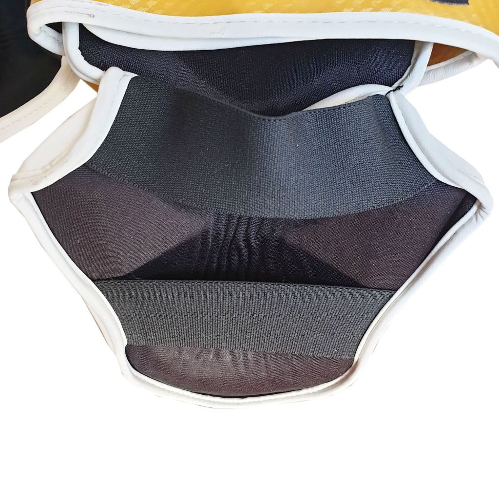 GOLD METALLICA SHIN & INSTEP PROTECTORS