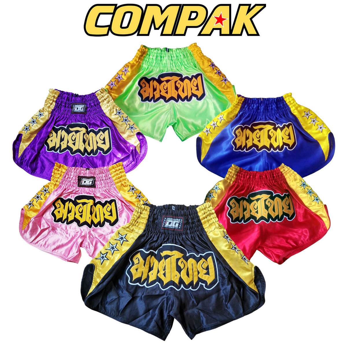 COMPAK MUAY THAI KICKBOXING SHORTS