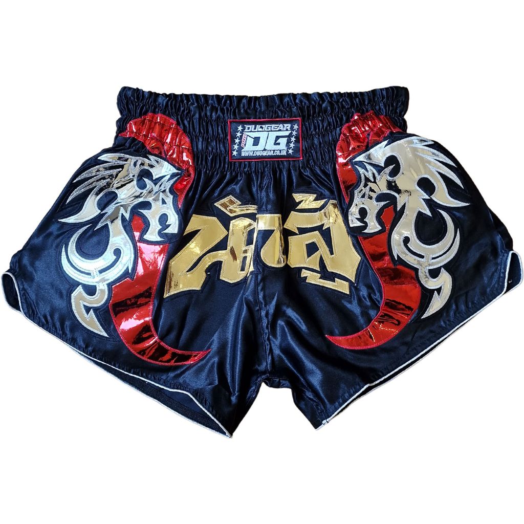 BLACK DRAGON MUAY THAI SHORTS