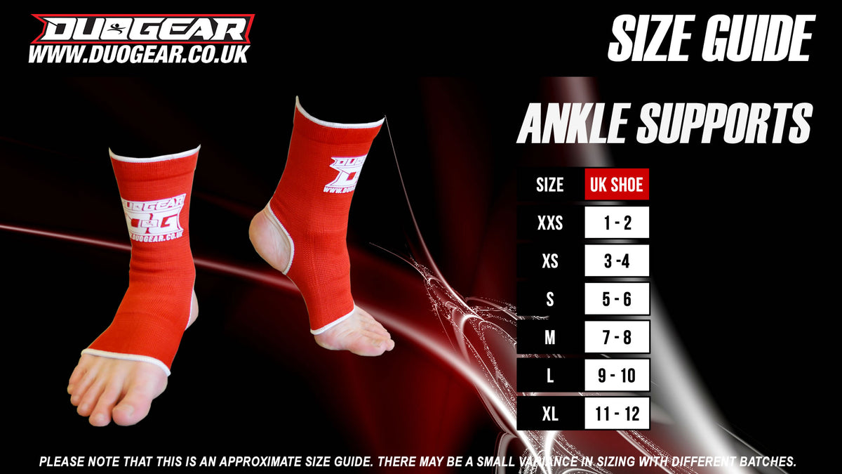 MUAY THAI ANKLE SUPPORTS