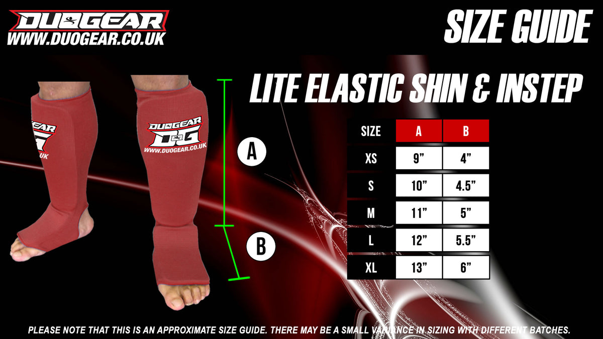 LITE ELASTICATED SHIN & INSTEP PROTECTORS