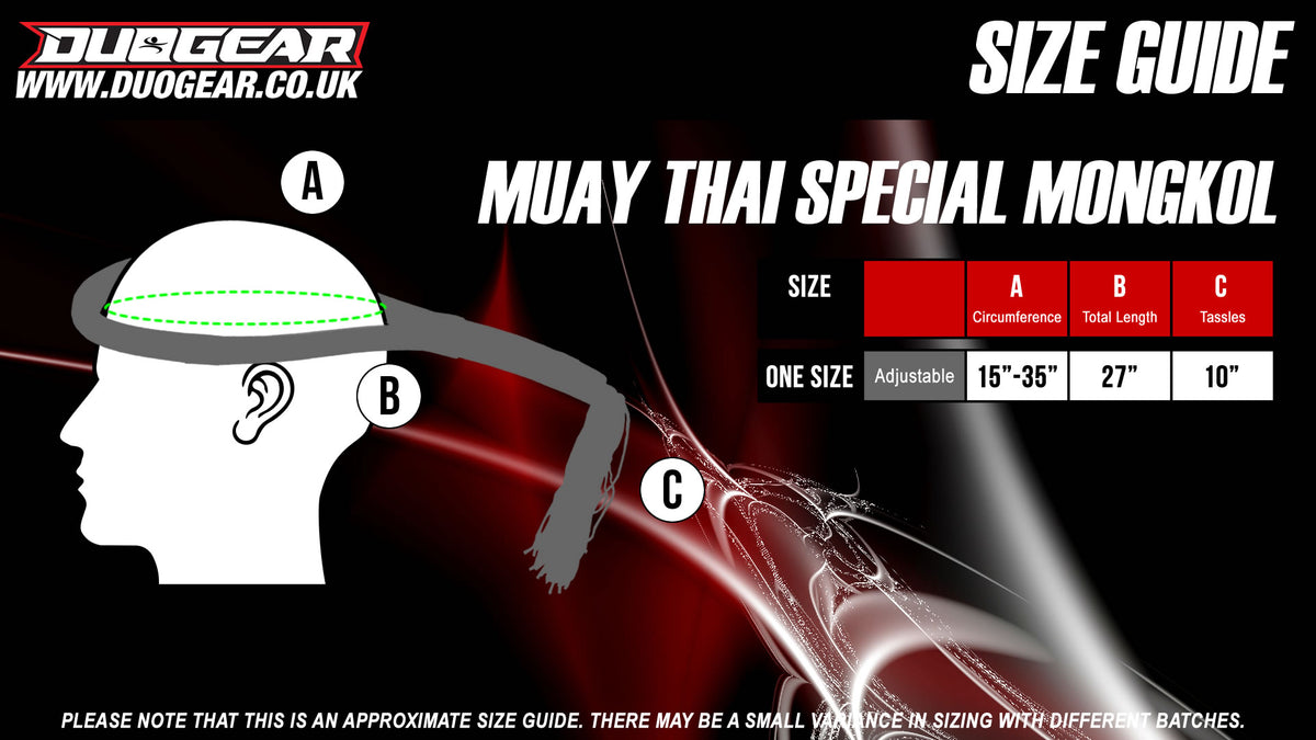 SPECIAL WOVEN TUBE MUAY THAI FIGHTERS MONGKOL (Set) TUVEN