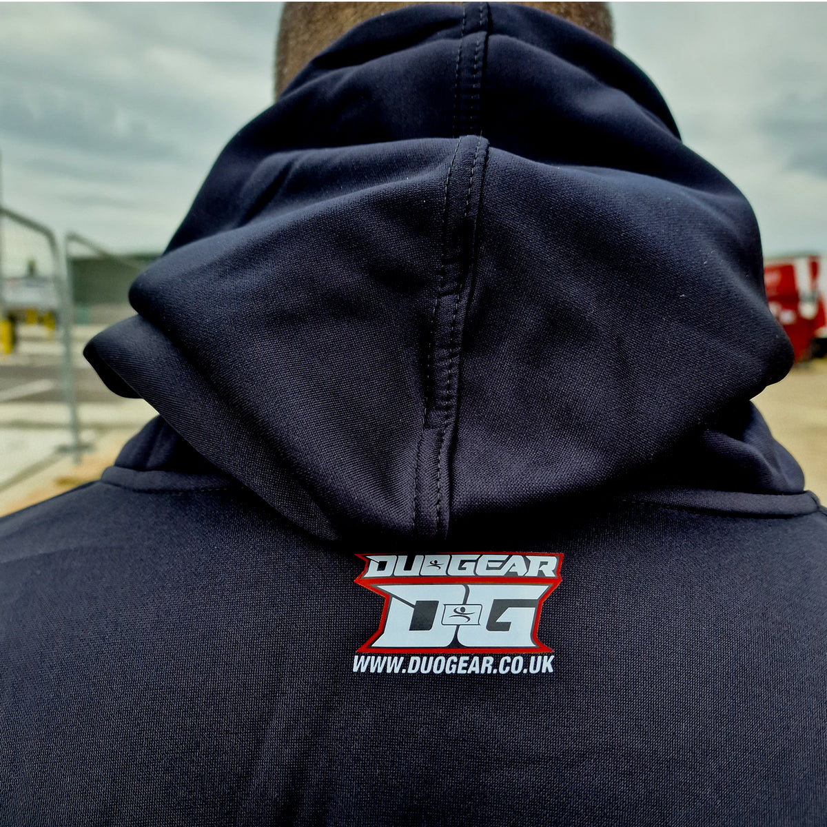 BLACK DUO GEAR POLYESTER FLEECE TRAINING & CASUAL TRACKSUIT