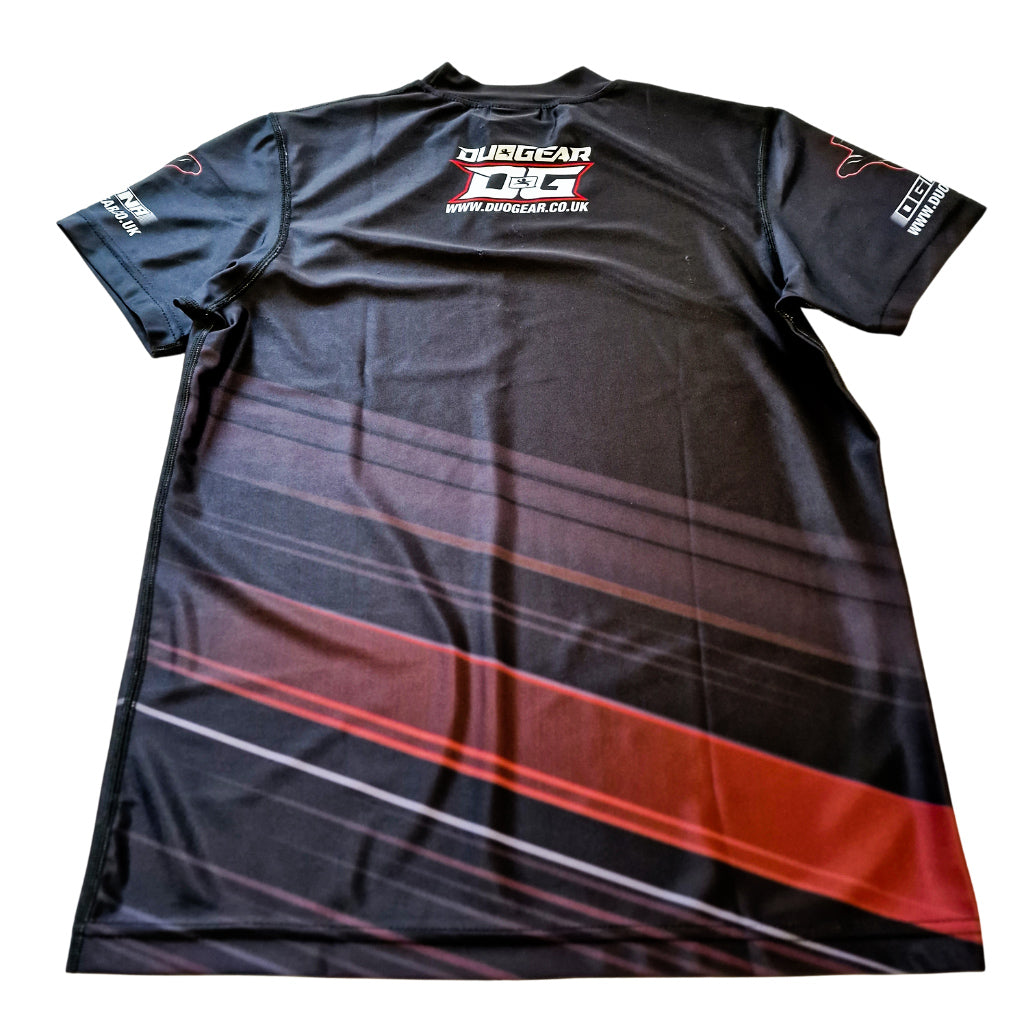 BLACK DG DNA MUAY THAI SPORTS & TRAINING POLY T-SHIRT