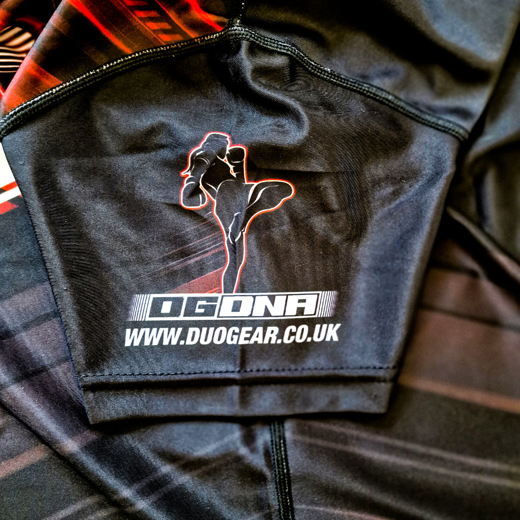 BLACK DG DNA MUAY THAI SPORTS & TRAINING POLY T-SHIRT