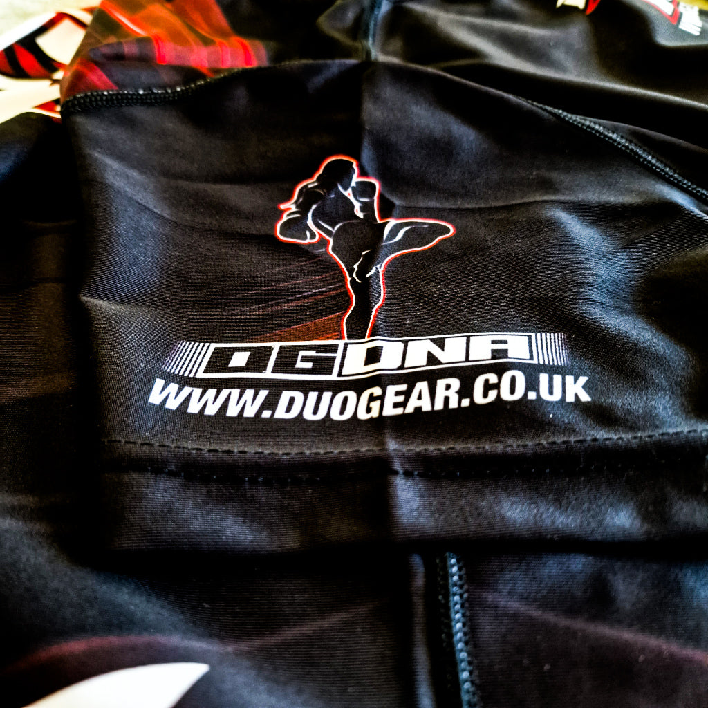 BLACK DG DNA MUAY THAI SPORTS & TRAINING POLY T-SHIRT