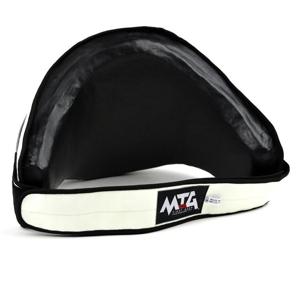 BP2 MTG PRO WHITE LEATHER BELLY PAD