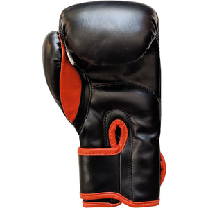 DUO GEAR | Boxing Gloves | KIDS BLACK THAI-GER MUAY THAI BOXING GLOVES