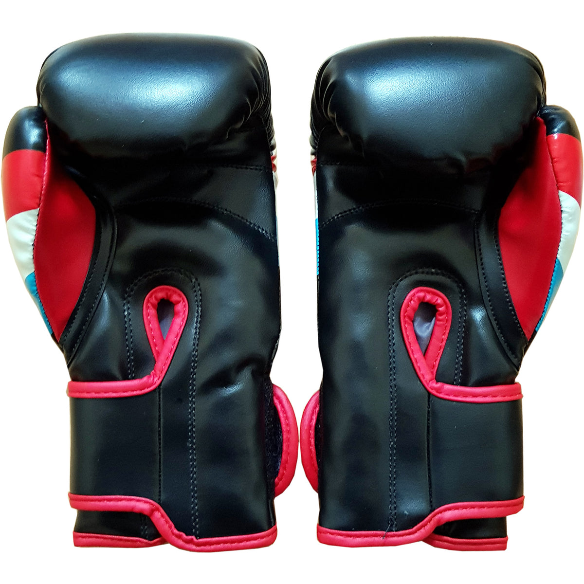DUO GEAR | Boxing Gloves | BLACK STRIPES MUAY THAI BOXING GLOVES