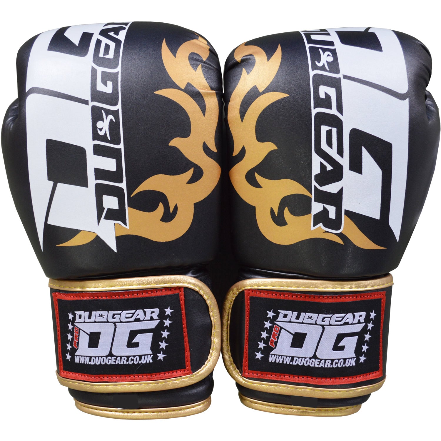 DUO GEAR | Boxing Gloves | BLACK 'DG2018' MUAY THAI BOXING GLOVES
