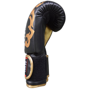 DUO GEAR | Boxing Gloves | BLACK 'DG2018' MUAY THAI BOXING GLOVES