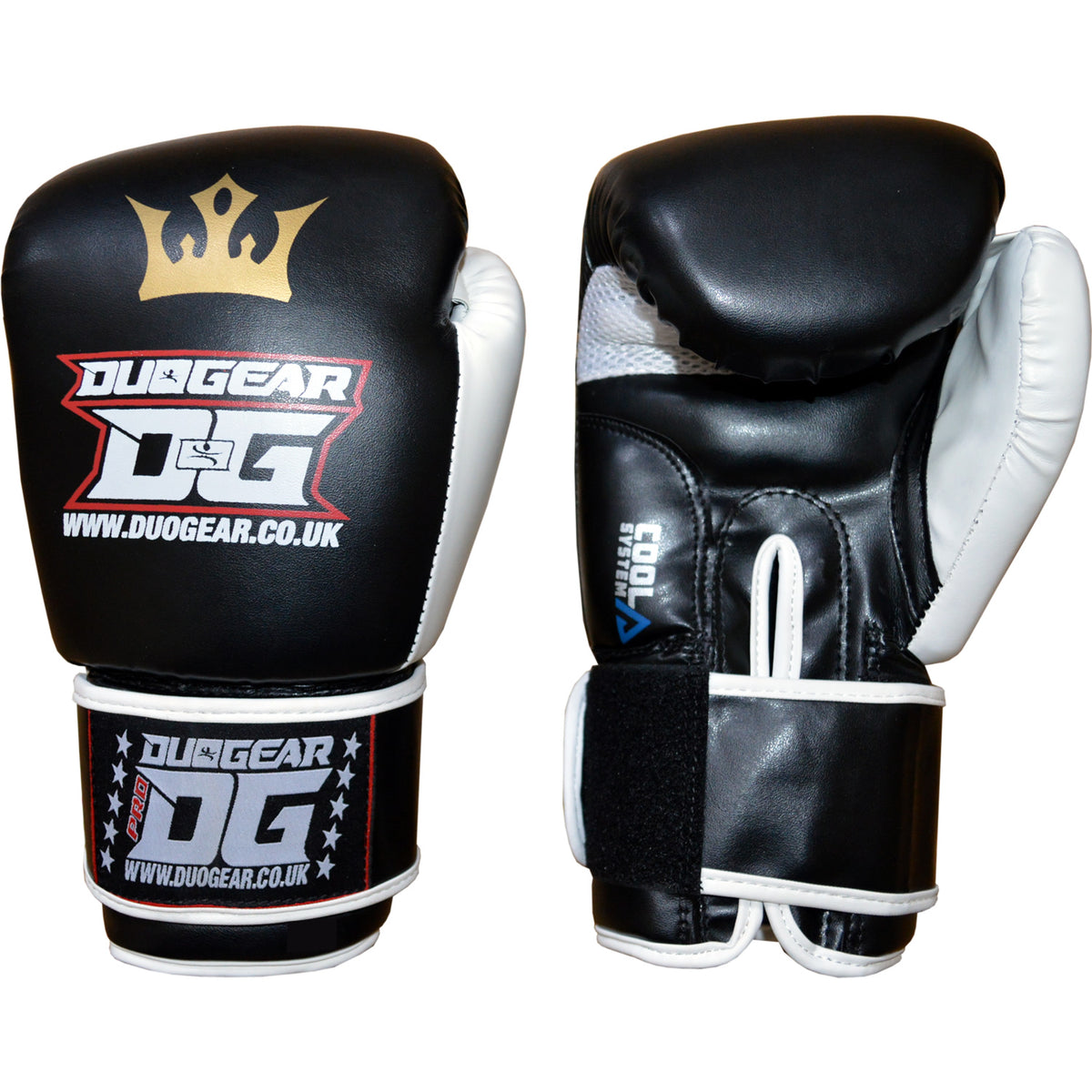 DUO GEAR | Boxing Gloves | BLACK RAJA MUAY THAI BOXING GLOVES