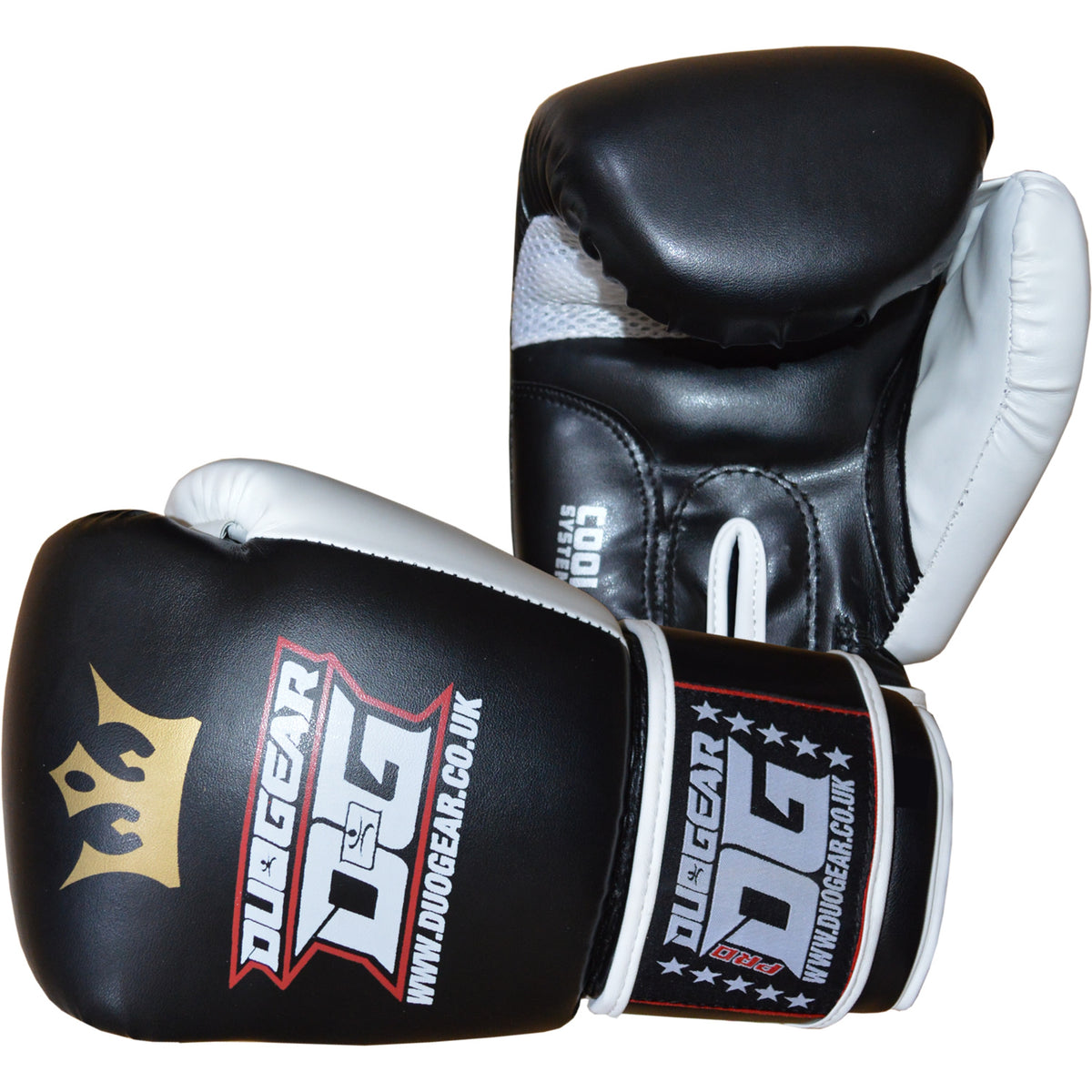 DUO GEAR | Boxing Gloves | BLACK RAJA MUAY THAI BOXING GLOVES