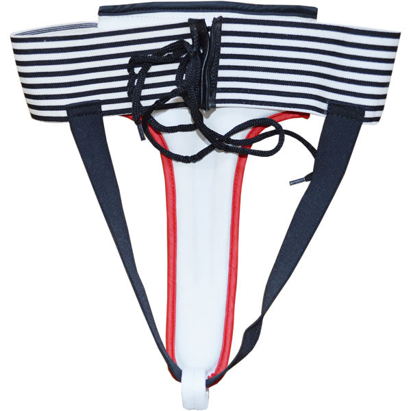 DUO GEAR | Groin Guard | WHITE FEMALE MUAY THAI GROIN GUARD