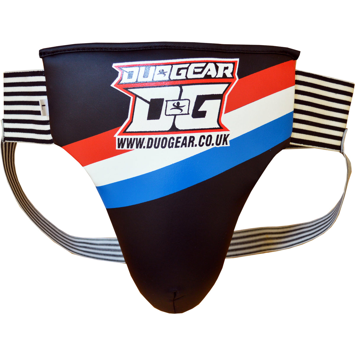 DUO GEAR | Groin Guard | BLACK PADDED MUAY THAI GROIN GUARD