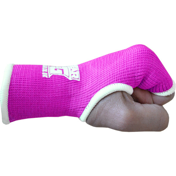 DUO GEAR | Inner Gloves | HOT PINK THUMBLESS BOXING INNER GLOVES