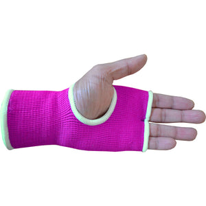 DUO GEAR | Inner Gloves | HOT PINK THUMBLESS BOXING INNER GLOVES