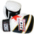 DUO GEAR | Boxing Gloves | WHITE 'S&S' LEATHER BOXING GLOVES