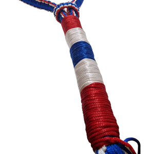 DUO GEAR | Mongkols | RED WHITE BLUE TRADITIONAL STYLE WEAVE MUAY THAI MONGKOL