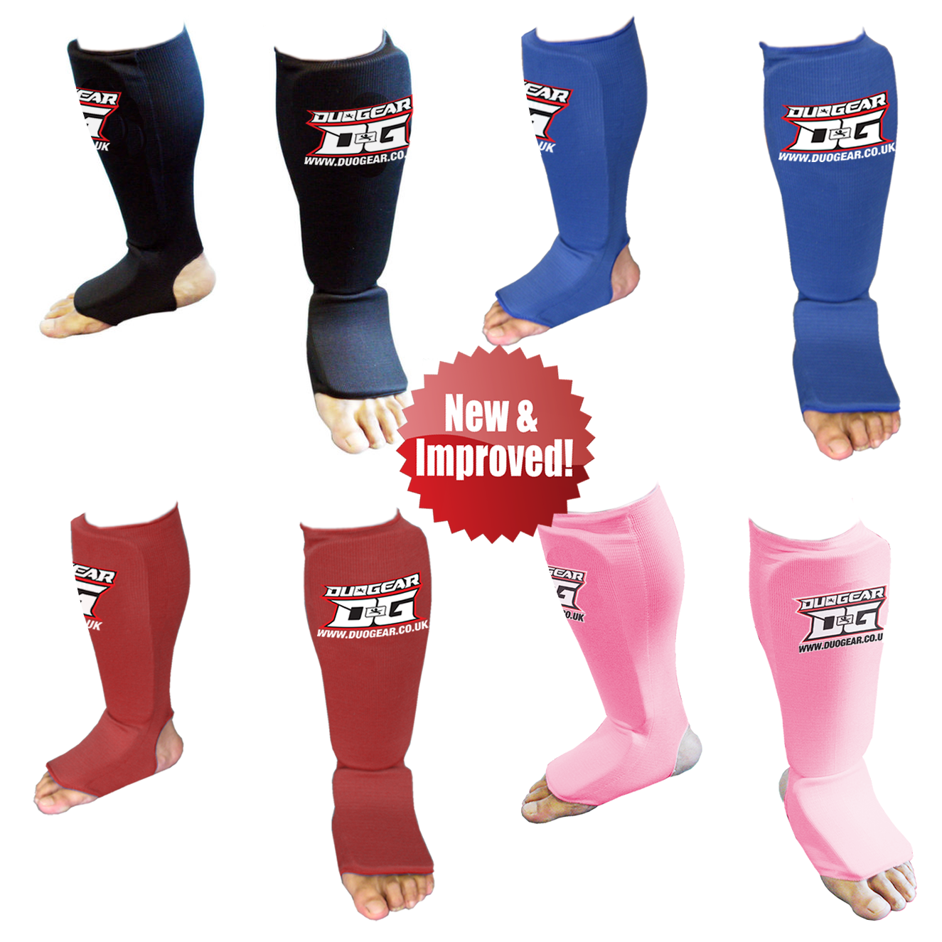 DUO GEAR | Shin & Instep Protection | LITE MUAY THAI SHIN & INSTEP PROTECTORS