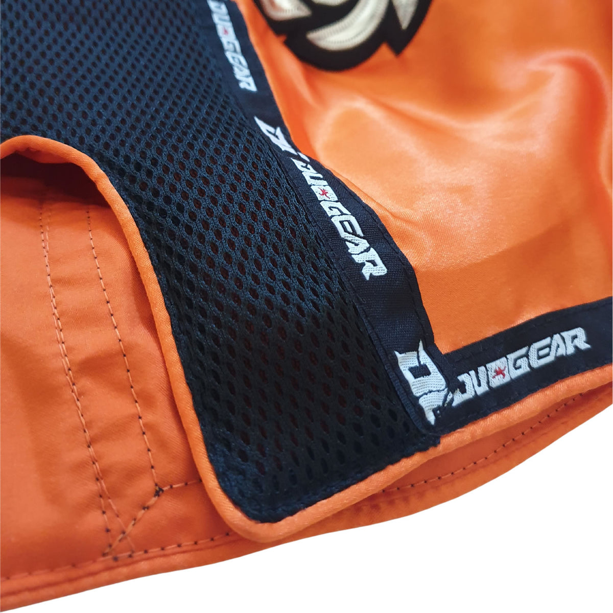 DUO GEAR | Muay Thai Shorts | ORANGE DRAGONTAIL MUAY THAI SHORTS