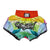 MULTICOLOURED TIE-DYE MUAY THAI BOXING SHORTS