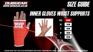 RED THUMBLESS BOXING INNER GLOVES