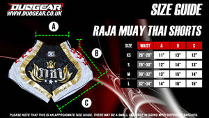 RAJA DESIGN MUAY THAI SHORTS