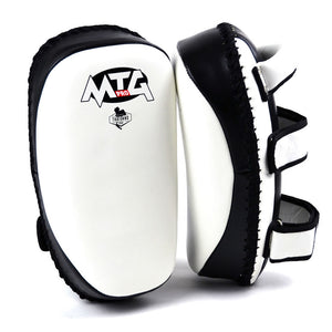 KPL3 MTG PRO WHITE-BLACK DELUXE CURVED THAI PADS