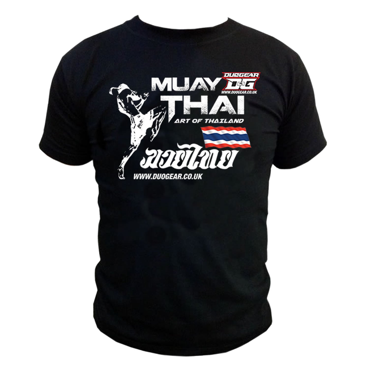 DUO GEAR | T-Shirts | BLACK ART MUAY THAI T-SHIRT